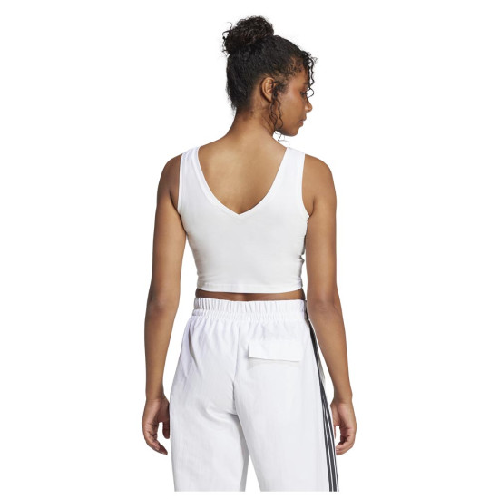 Adidas Γυναικεία αμάνικη μπλούζα Small Logo Single Jersey Cropped Tank Top Adidas Γυναικεία αμάνικη μπλούζα Small Logo Single Jersey Cropped Tank Top